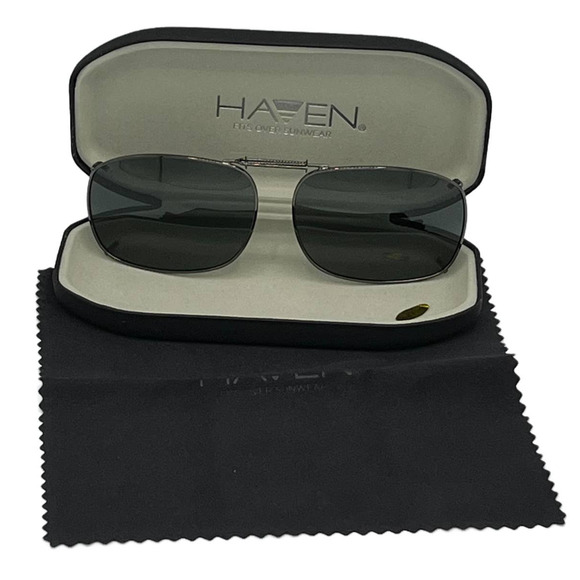 Haven Polarized Clip on Sunglasses - Picture 1 of 14